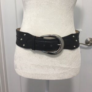 Michael Kors chunky leather belt